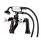 Kingston Brass Deck Mount Clawfoot Tub Faucet with Hand Shower, Oil Rubbed Bronze KS268PXORB - alternate 1